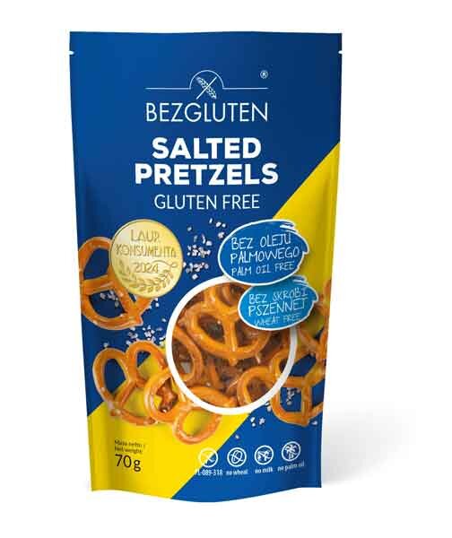 Bezgluten Salz Brezeln 70g