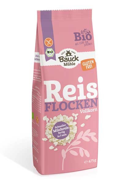Bauck Mühle Reisflocken bio 475g