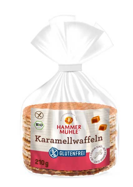 Hammermühle Karamellwaffeln bio 210g