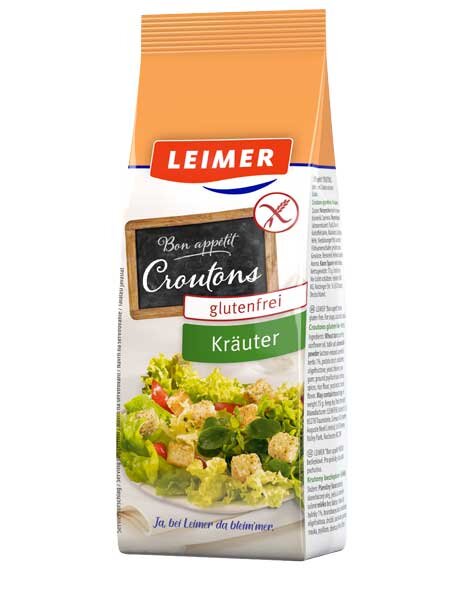 Leimer Croutons glutenfrei Kräuter 75g