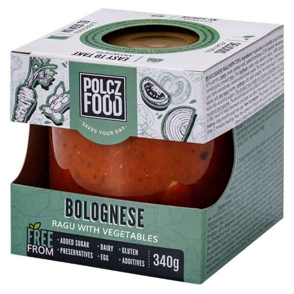 (MHD) Polcz Food Vegane Bolognese mit Gemüse 340g