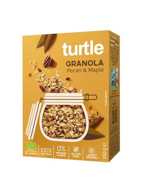 (MHD) turtle Granola mit Pekannuss & Ahorn bio 350g