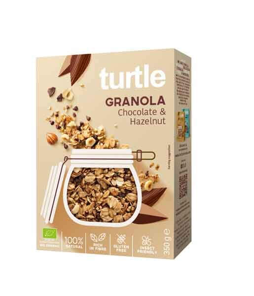 (MHD) turtle Granola mit Haselnüssen & Schokolade bio 350g