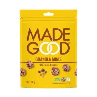(MHD) MadeGood Chocolate Banana Müsli Minis bio 100g