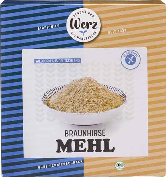 (MHD) Werz Braunhirse Mehl bio 1kg