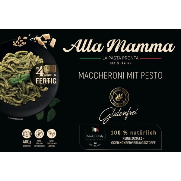 Alla Mamma Maccheroni mit Pesto 350g