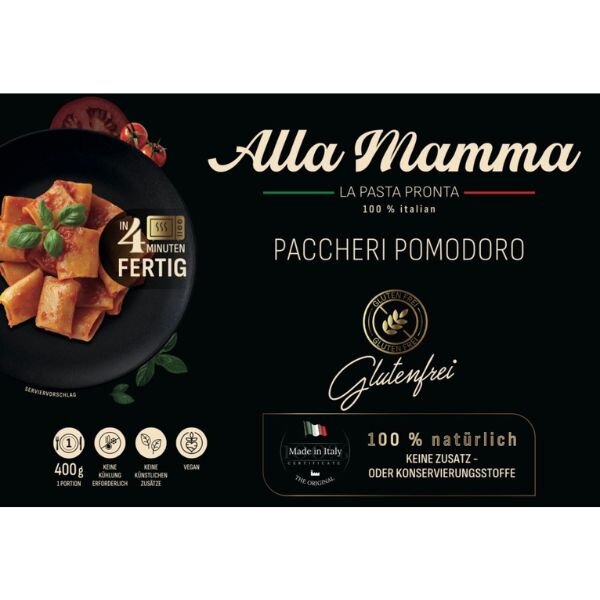 Alla Mamma Paccheri Pomodoro 400g