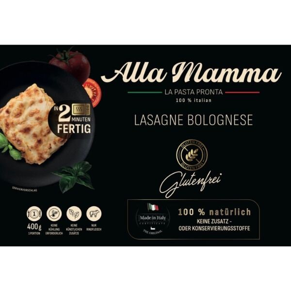 Alla Mamma Lasagne Bolognese 400g