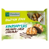 (MHD) Damhert Kokos Makronen mit Schokolade 250g