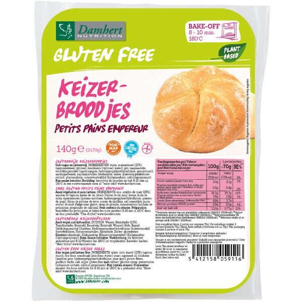 Damhert Kaiserbrötchen 140g