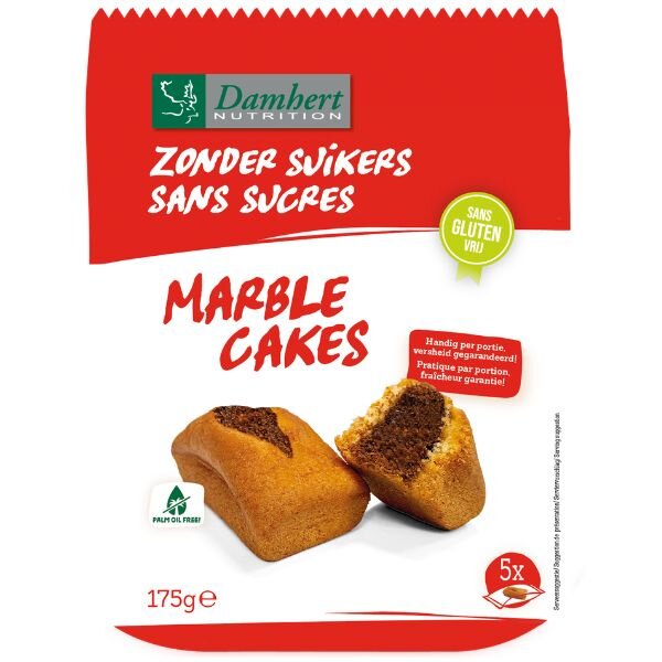 Damhert Mini Marmor Kuchen zuckerfrei 175g