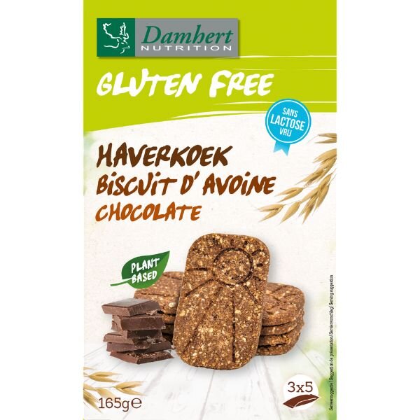 Damhert Haferkekse Schoko 165g