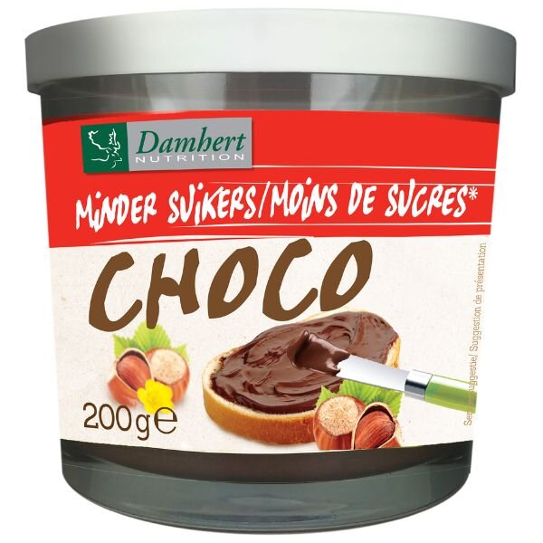 Damhert Haselnuss-Schoko Creme 200g