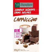 Damhert Schokolade ohne Zucker Cappuccino 85g