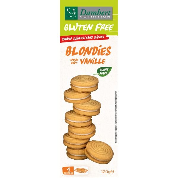 Damhert Blondies zuckerfreie Kekse 120g