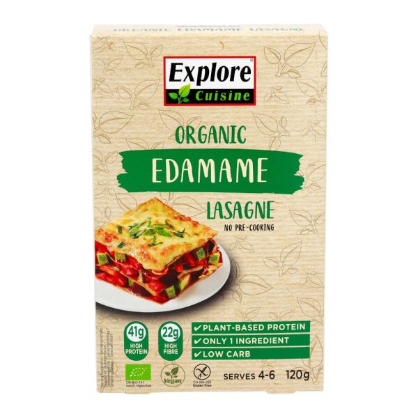 Explore Cuisine Edame Lasagne bio 120g