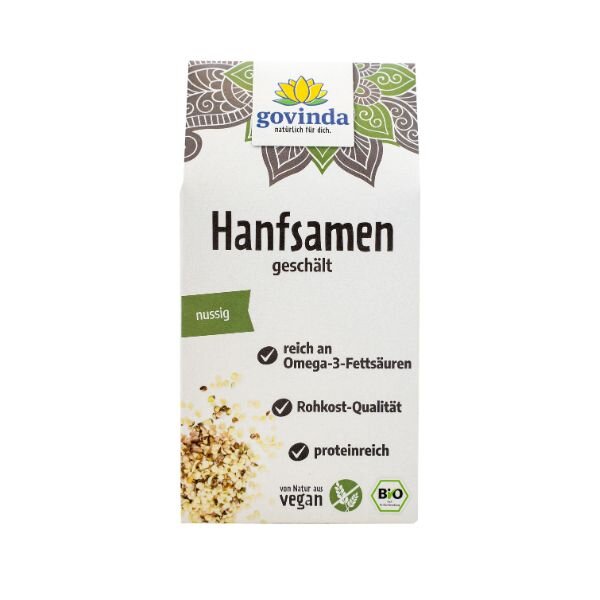 Govinda Hanfsamen geschält bio 150g