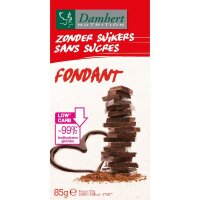 Damhert Dunkle Schokolade weniger Zucker 85g