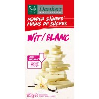 Damhert Weisse Schokolade weniger Zucker 85g
