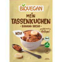 Biovegan Tassenkuchen Banana Bread bio 55g