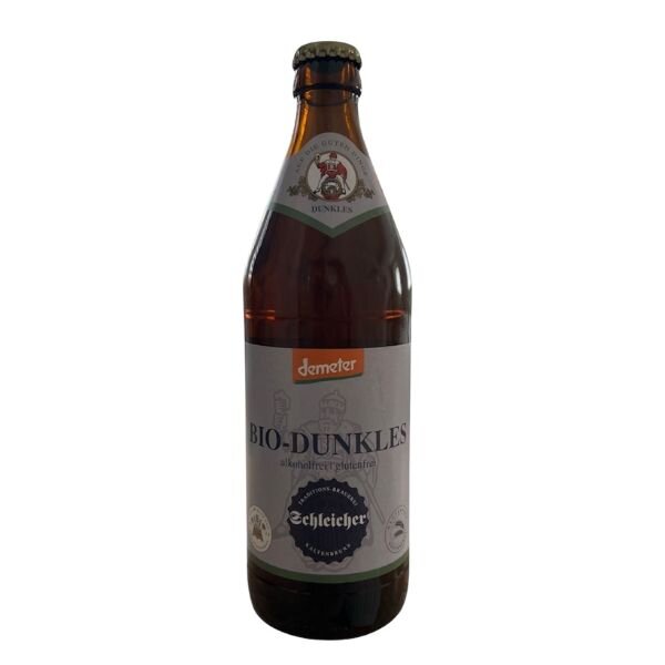 Schleicher Dunkles Bier glutenfrei & alkoholfrei demeter 500ml (MEHRWEG)