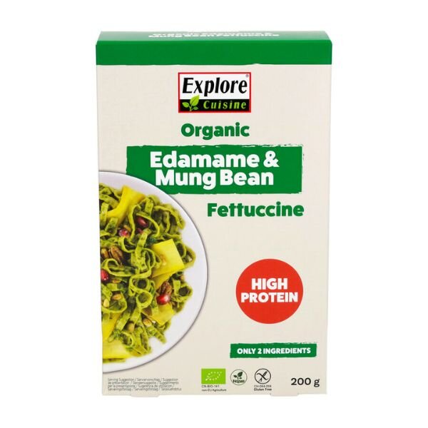 Explore Cuisine Edame & Mungobohnen Fettuccine bio 200g
