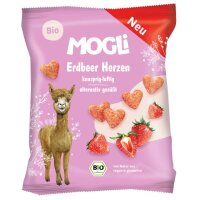 MOGLi Erdbeer Herzen bio 30g