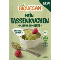 Biovegan Tassenkuchen Matcha Himbeere bio 55g