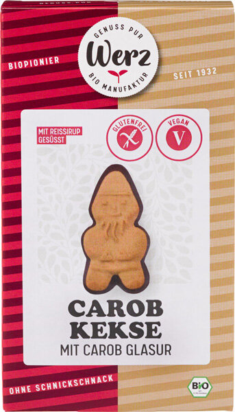 Werz Carob-Vollkorn-Kekse bio 125g