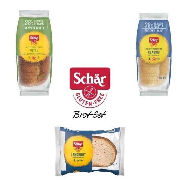 Schär Glutenfreies Brot-Set 955g