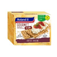 Roland Knäckebrot Gourmet mit Hafer-Sesam glutenfrei...