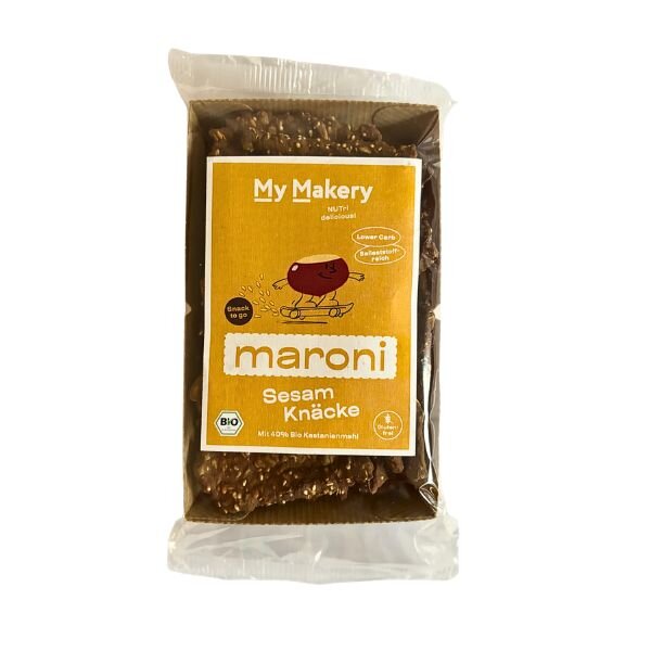 My Makery Maroni Knäckebrot Sesam bio 90g
