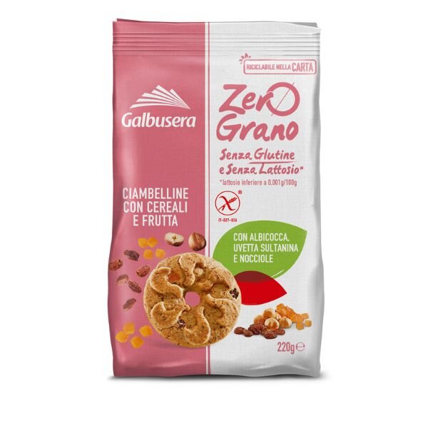 Galbusera Ciambelline con Frutta Kekse 220g