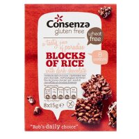 Consenza Puffreis Dunkle Schokolade 120g