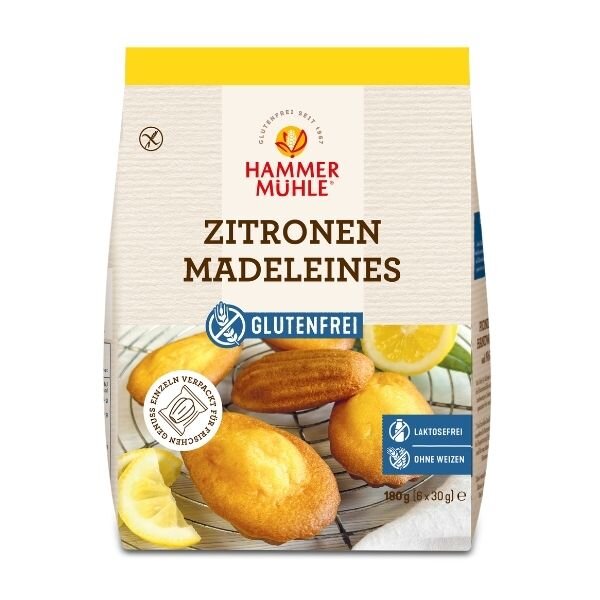 Hammermühle Zitronen Madeleines 180g