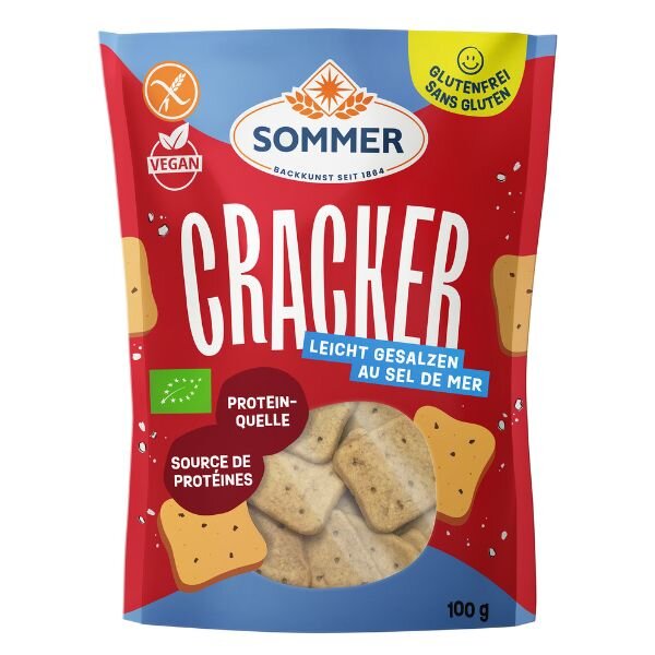 Sommer Cracker gesalzen bio 100g