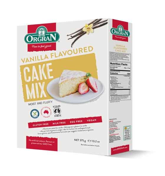 Orgran Vanille Kuchenbackmischung 375g