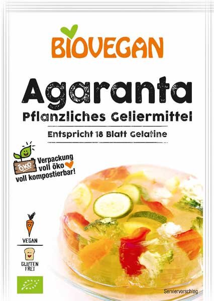 Biovegan Agaranta bio 18g