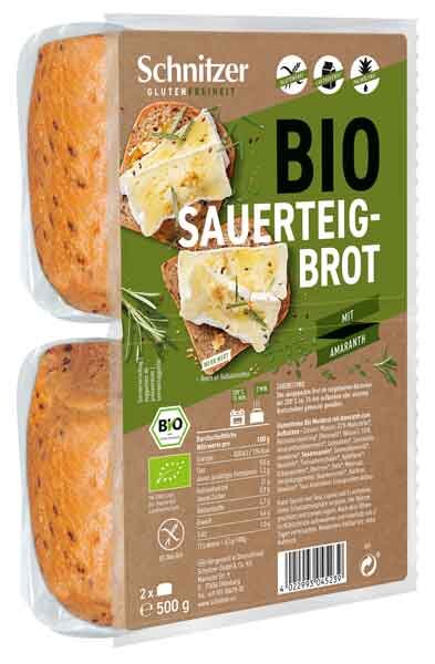 Schnitzer Sauerteigbrot mit Amaranth bio 500g