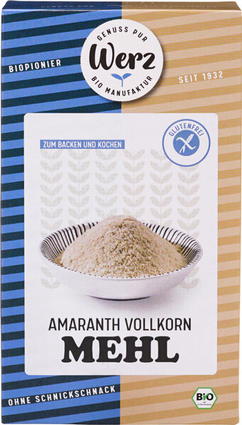 Werz Amaranth-Vollkorn-Mehl bio 500g